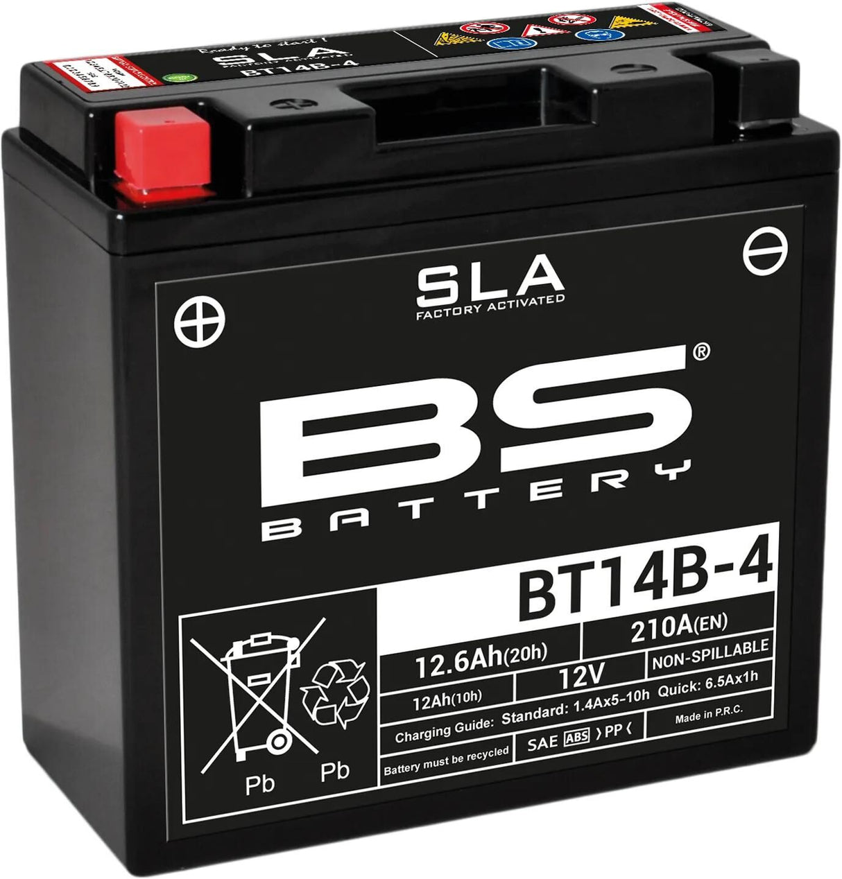 Bs-batterie batterie bt14b-4 batterie bt14b-4 bs sla
