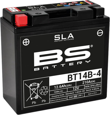 Bs-batterie batterie bt14b-4 batterie bt14b-4 bs sla