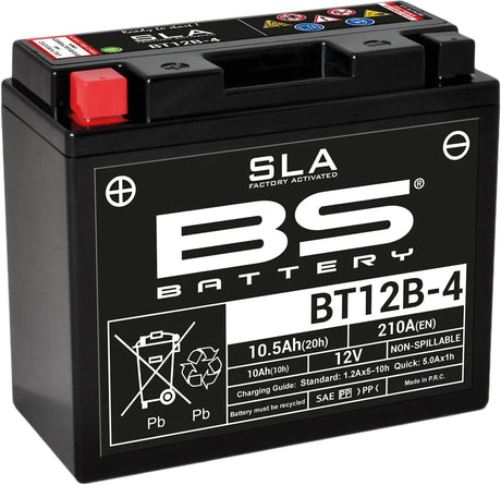 Bs-batterie batterie bt12b-4 batterie bt12b-4 bs sla