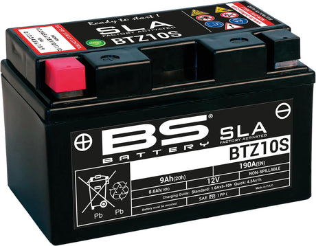 Bs-batterie bs-batterie batterie btz10s btz10s-bs . batterie btz10s bs sla