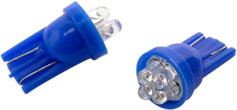 Lampe en verre enfichable Spahn Lampe LED Axe T10 12V 5W Bleu W2.1x9.5D