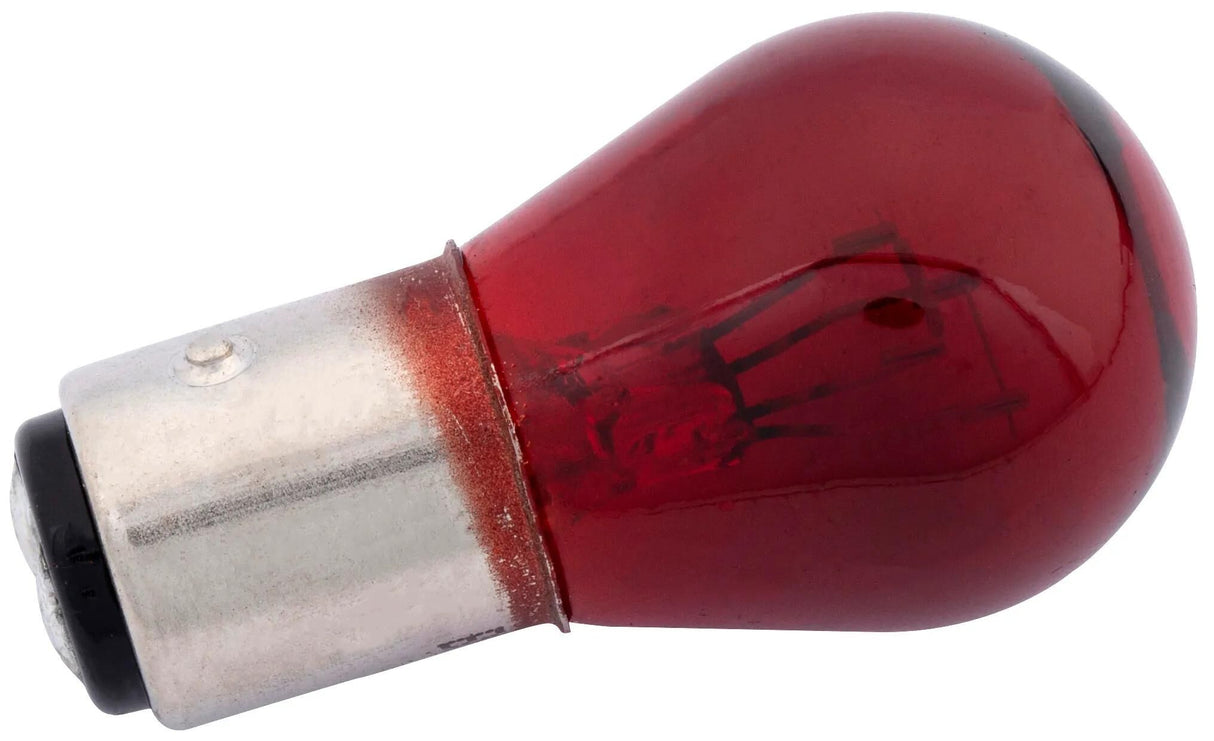 Ampoule feu stop et feu arrière Spahn 12v 21 5w rouge bay15d poly