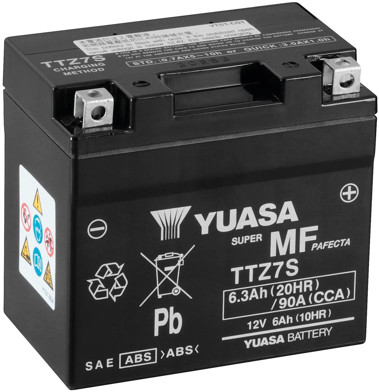 Batterie Yuasa ttz7s. batterie ttz7s agm