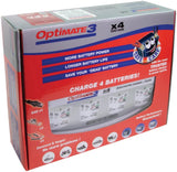 Chargeur de batterie Tecmate optimate3 optimate 3 chargeur 4er banque