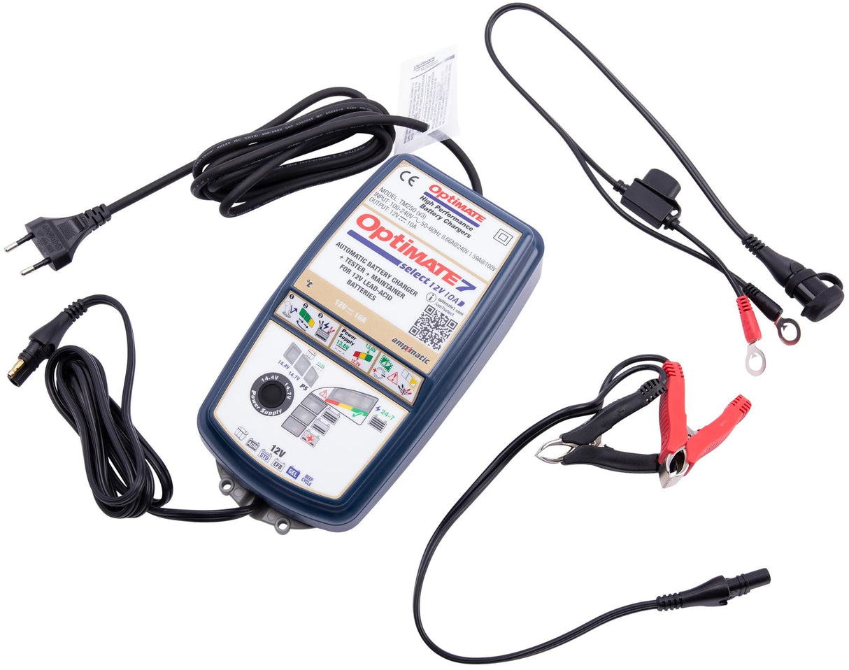 Chargeur de batterie Tecmate optimate 7 select chargeur optimate 7 select édition or