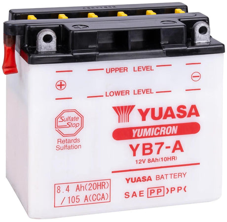 Batterie Yuasa yb7-a. batterie yb7-a standard sans sp