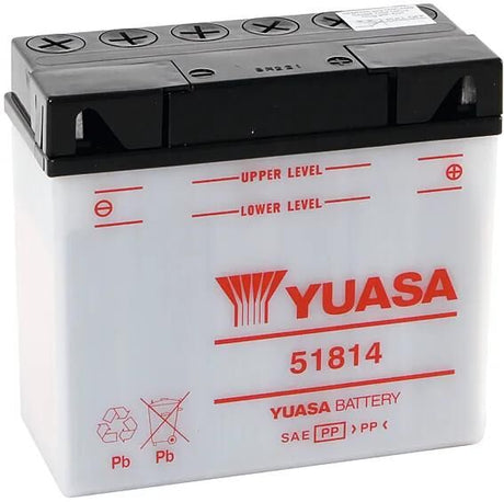 Batterie Yuasa 51814 batterie 51814 standard sans sp