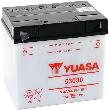Batterie Yuasa 53030 batterie 53030 standard sans sp