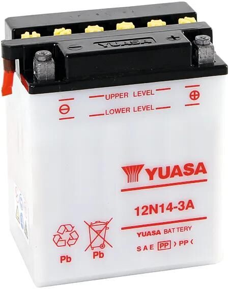 Batterie Yuasa 12n14-3a. batterie 12n14-3a standard sans sp