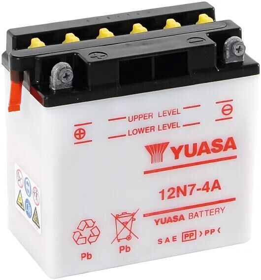 Batterie Yuasa 12n7-4a. batterie 12n7-4a standard sans sp
