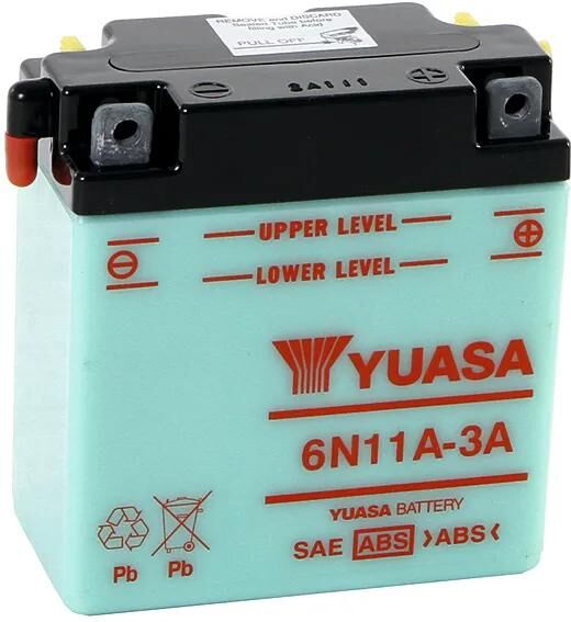 Batterie Yuasa 6n11a-3a batterie 6n11a-3a standard sans sp