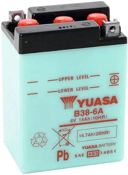 Batterie Yuasa b38-6a. batterie b38-6a standard sans sp
