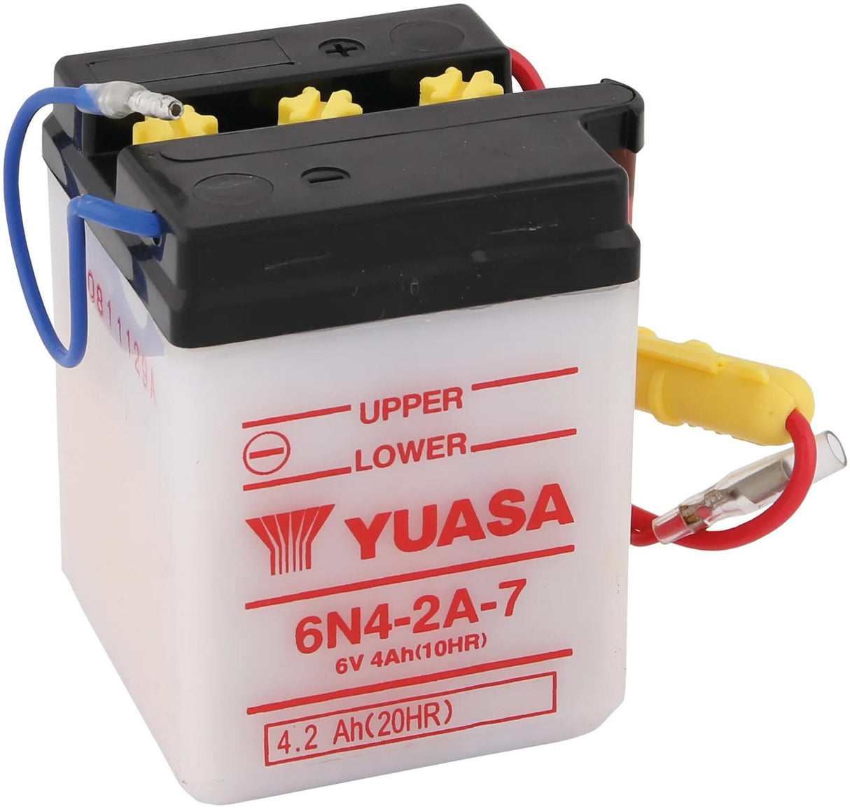 Batterie Yuasa 6n4-2a-7. batterie 6n4-2a-7 standard sans sp