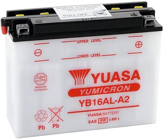 Batterie Yuasa yb16al-a2 . batterie yb16al-a2 standard sans sp