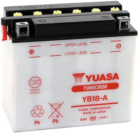 Batterie Yuasa yb18-a. batterie yb18-a standard sans sp