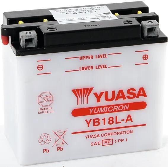 Batterie Yuasa yb18l-a . batterie yb18l-a standard sans sp