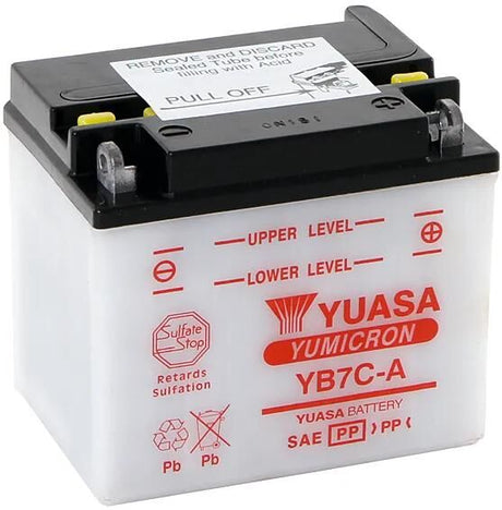 Batterie Yuasa yb7c-a. batterie yb7c-a standard sans sp