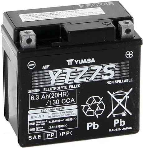 Batterie Yuasa ytz7s batterie ytz7s agm
