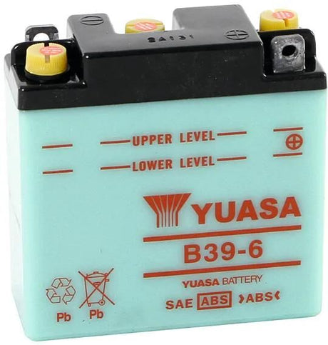 Batterie Yuasa b39-6. batterie b39-6 standard sans sp