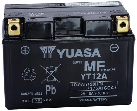 Batterie Yuasa yt12a yt12a-bs. batterie yt12a agm