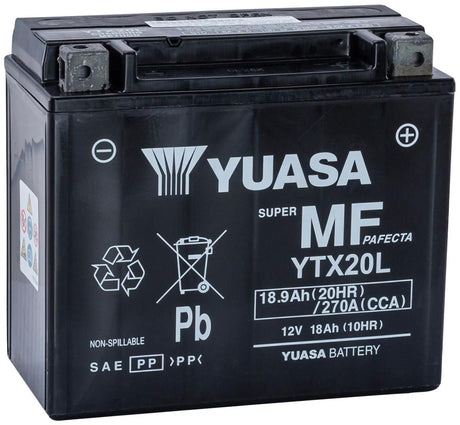 Batterie Yuasa ytx20l ytx20l-bs . batterie ytx20l agm