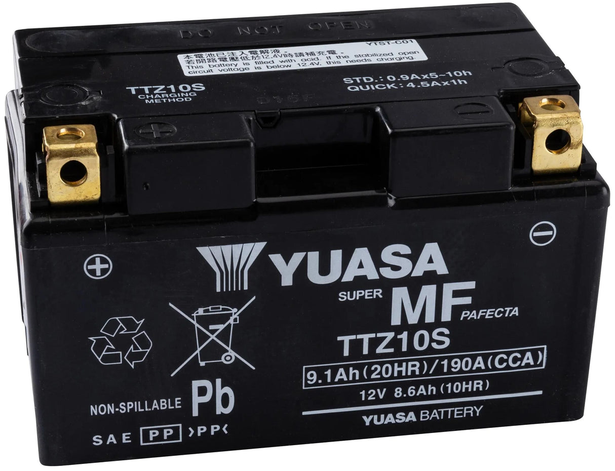 Batterie Yuasa ttz10s. batterie ttz10s agm