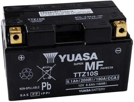 Batterie Yuasa ttz10s. batterie ttz10s agm