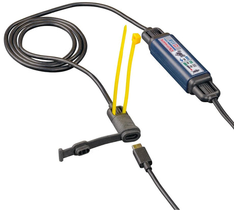 Chargeur USB Tecmate Optimate O-118 Chargeur USB-C Optimate m. Connexion SAE 200cm