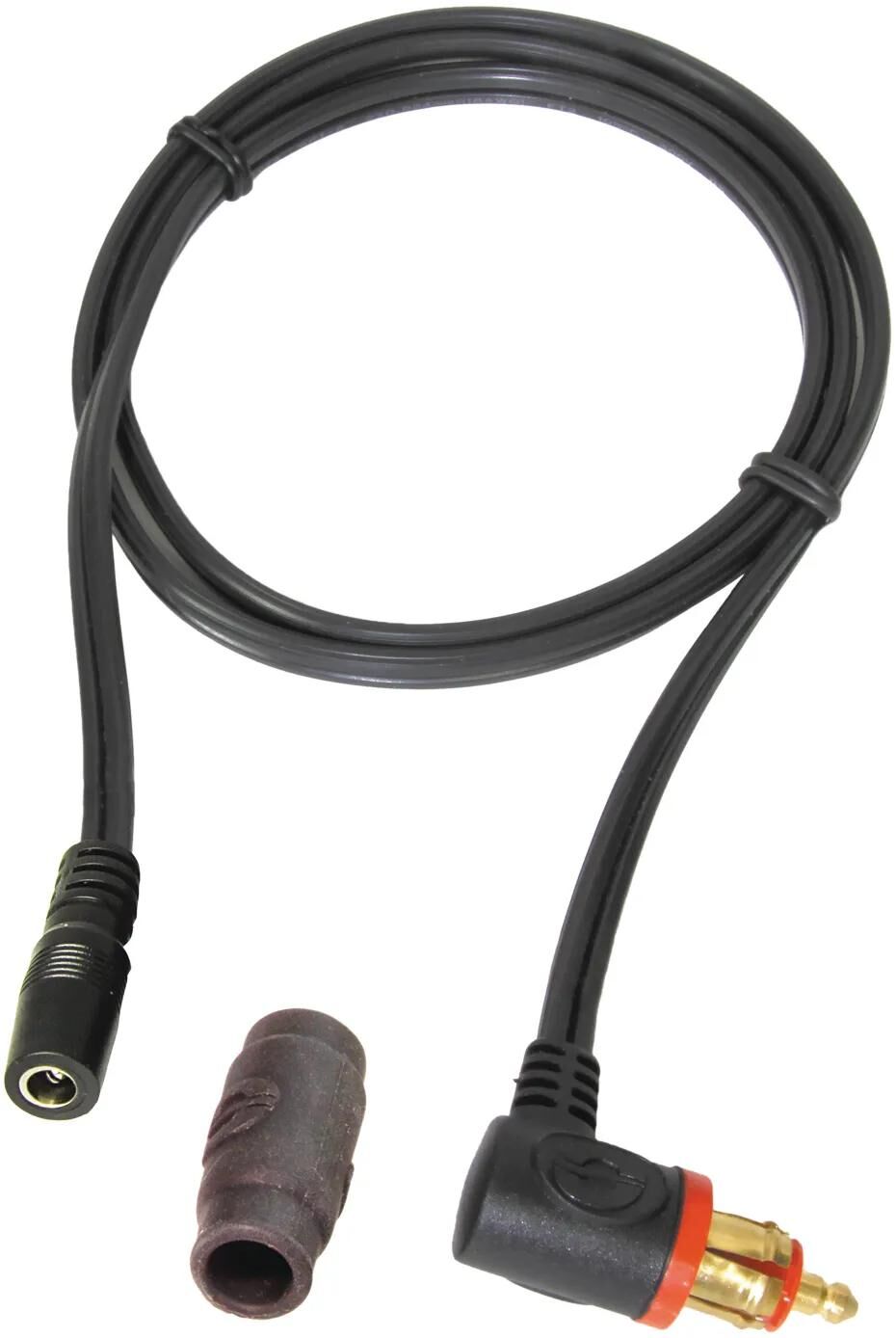 Le câble adaptateur d'accessoires Tecmate optimise la prise d'angle cc à din