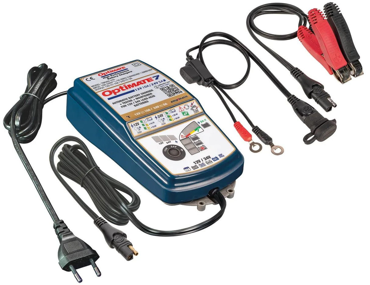 Chargeur de batterie Tecmate optimate 7 12v-24v optimate 7 chargeur 12v 24v