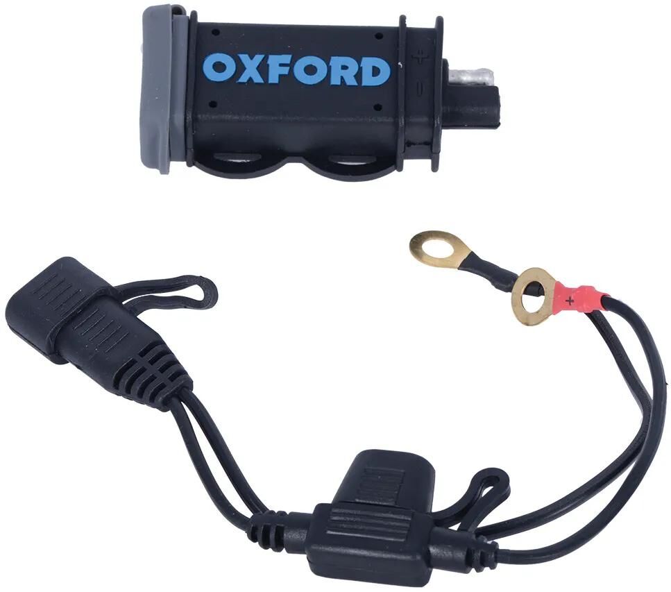 Chargeur USB Oxford Kit de charge à alimentation fusionnée USB 2,1 ampères. chargeur usb connexion m.sae el114