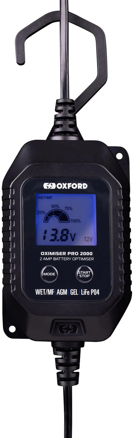 Chargeur de batterie Oxford Oximiser Pro 2000. chargeur de batterie oxymiseur pro 2000