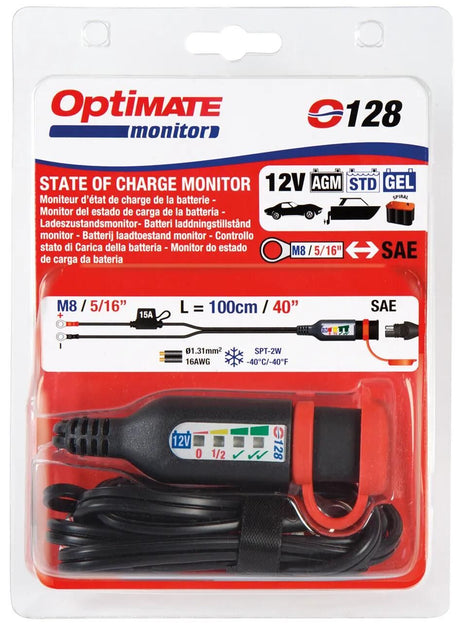 Moniteur de moniteur de batterie Tecmate optimate m. norme actuelle