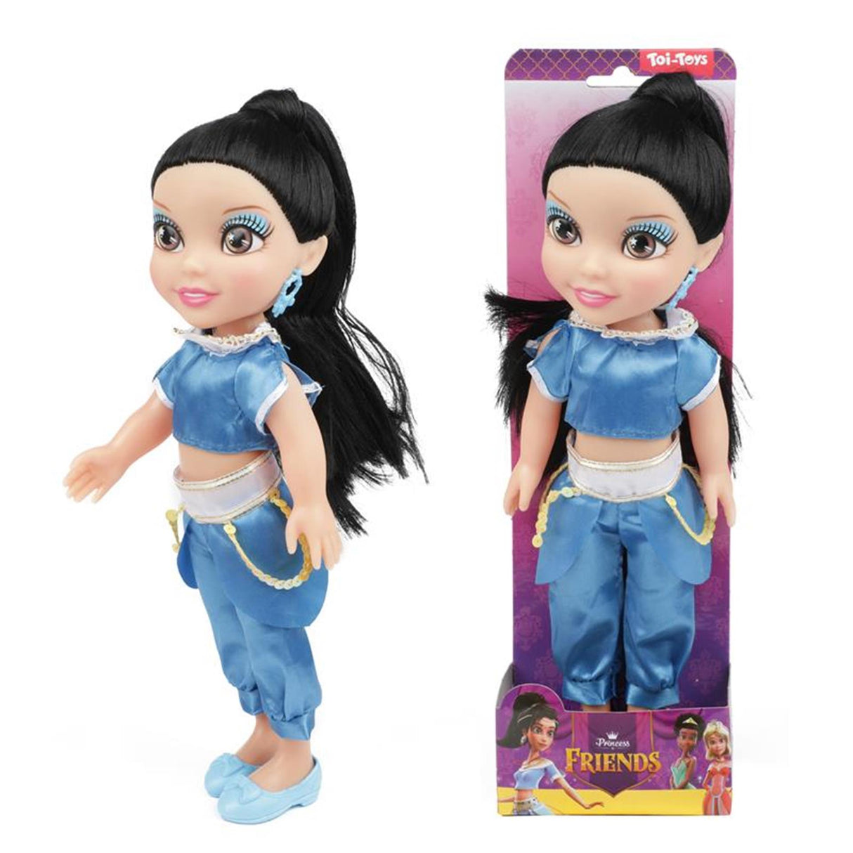 Toi-toys toi toys princesse amis poupée 30cm bleu