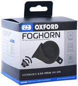 Klaxon de direction Oxford 12v noir 105db