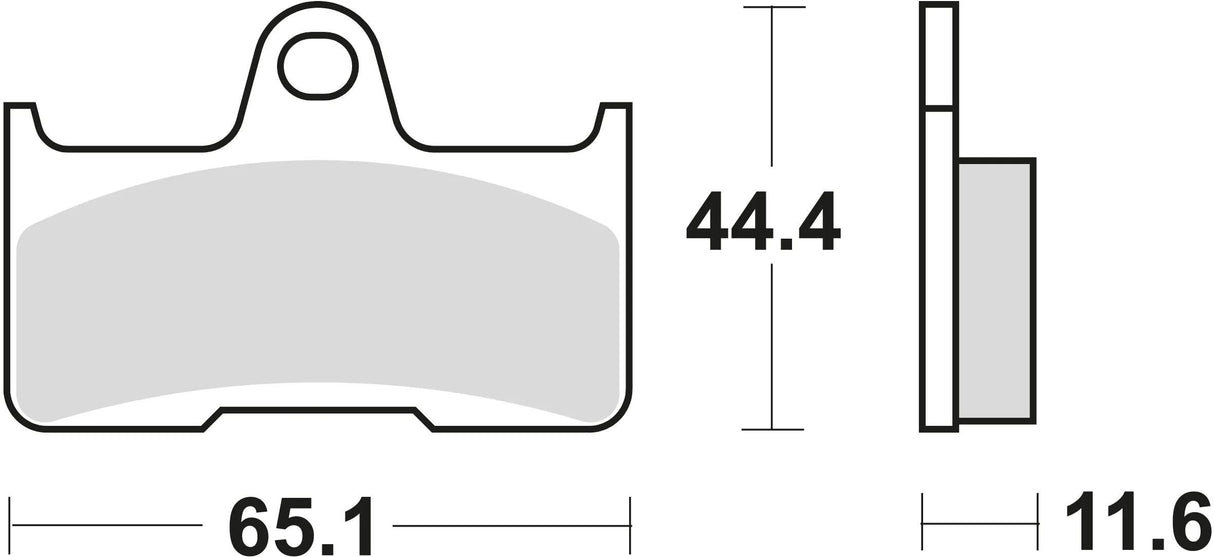 TRW plaquettes de frein mcb 756 plaquette de frein mcb 756 si métal fritté