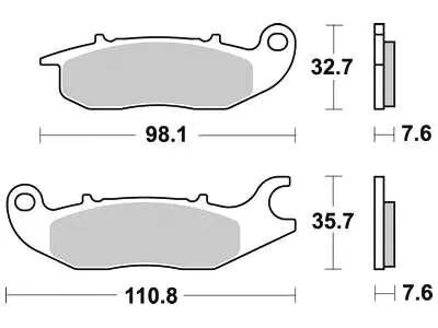 Plaquettes de frein TRW MCB 759 plaquette de frein MCB 759 norme organique