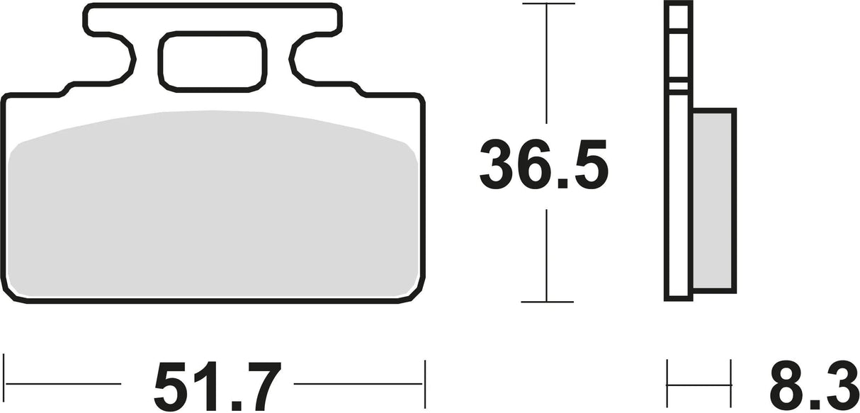 Plaquettes de frein TRW MCB 589 plaquette de frein MCB 589 norme organique