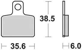 Plaquettes de frein TRW MCB 767 plaquette de frein MCB 767 norme organique