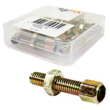 Boulon de câble en laiton M6 par 12