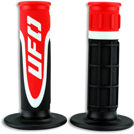 Ufo plast griffgummi axiom caoutchouc grip paire ovni noir blanc rouge