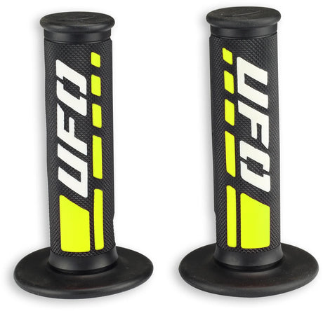 Ufo plast ufoplast poignée en caoutchouc trax poignée en caoutchouc trax noir blanc jaune