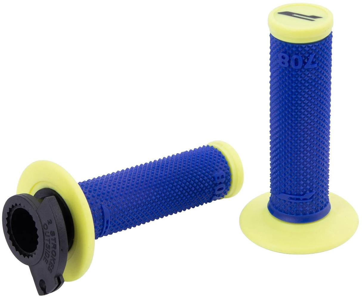 Poignée Progrip 708 poignée d'accélérateur scs ge bl 115mm fermée