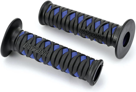 Daytona poignée katana caoutchouc grip katan sw bl 125 ouvert