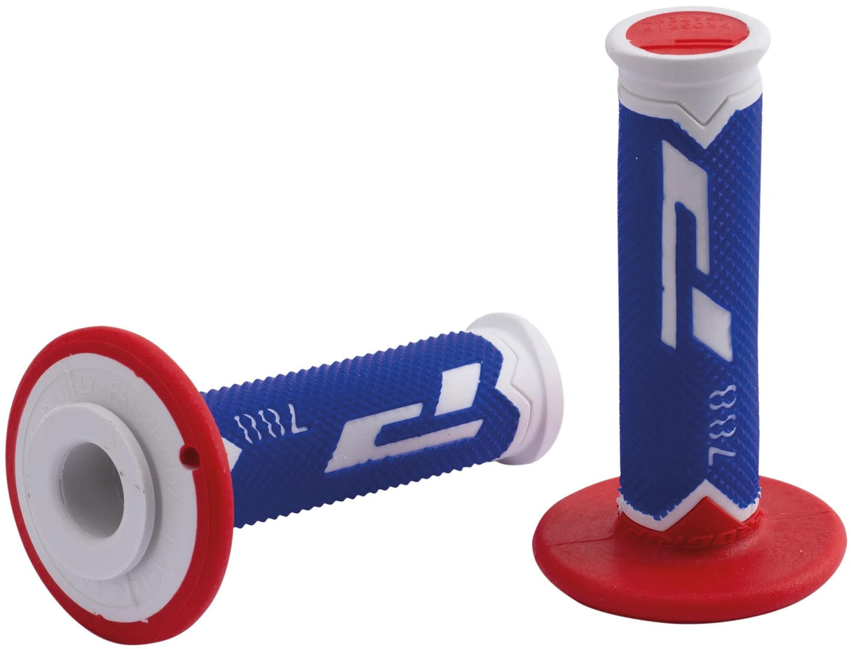Poignée Progrip 788 mod. 18 grip en caoutchouc 788 ws bl rt 115mm fermé.