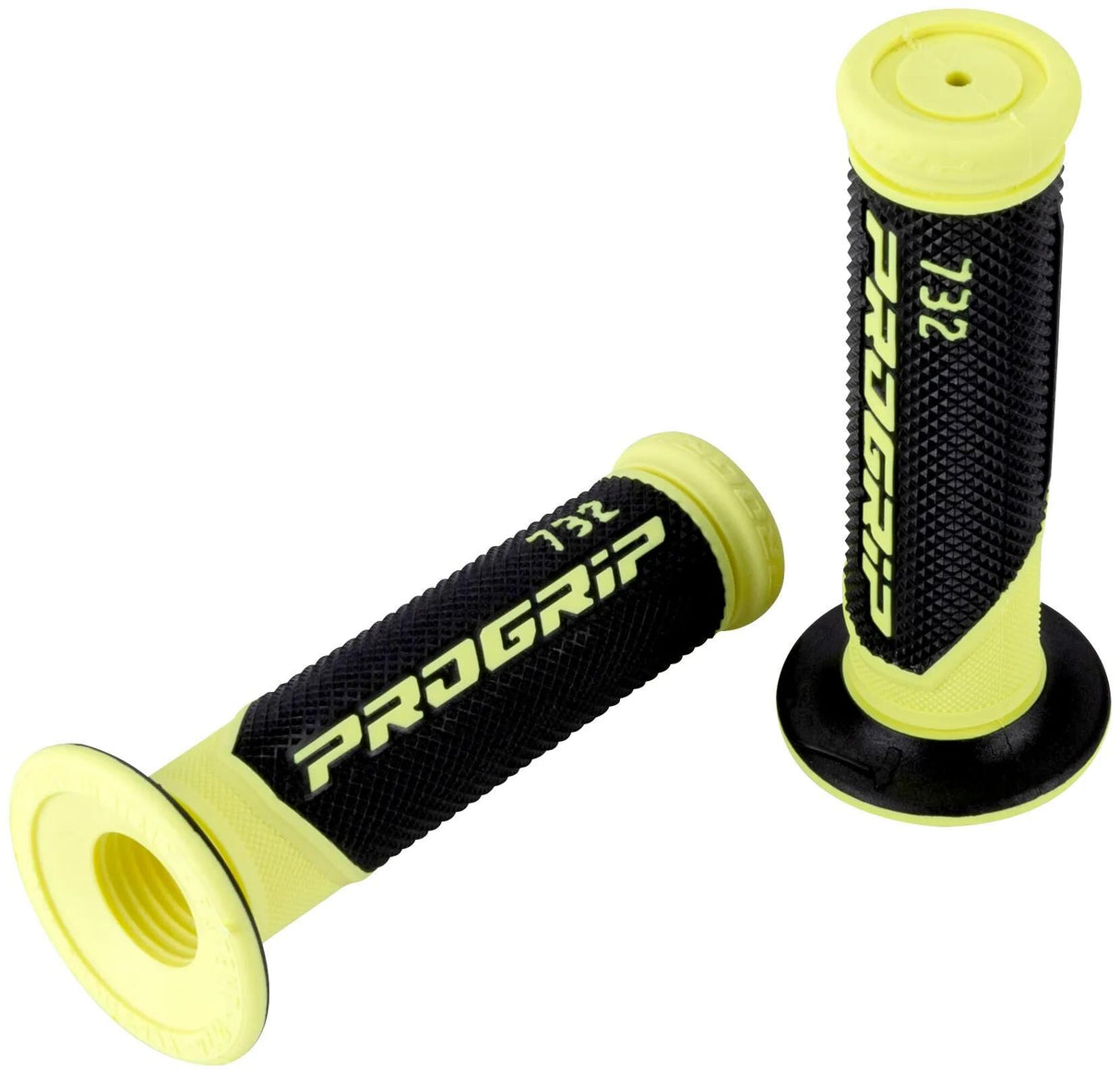 Poignée Progrip 732 mod. 18 grip caoutchouc 732 ge sw 125mm fermé fluo