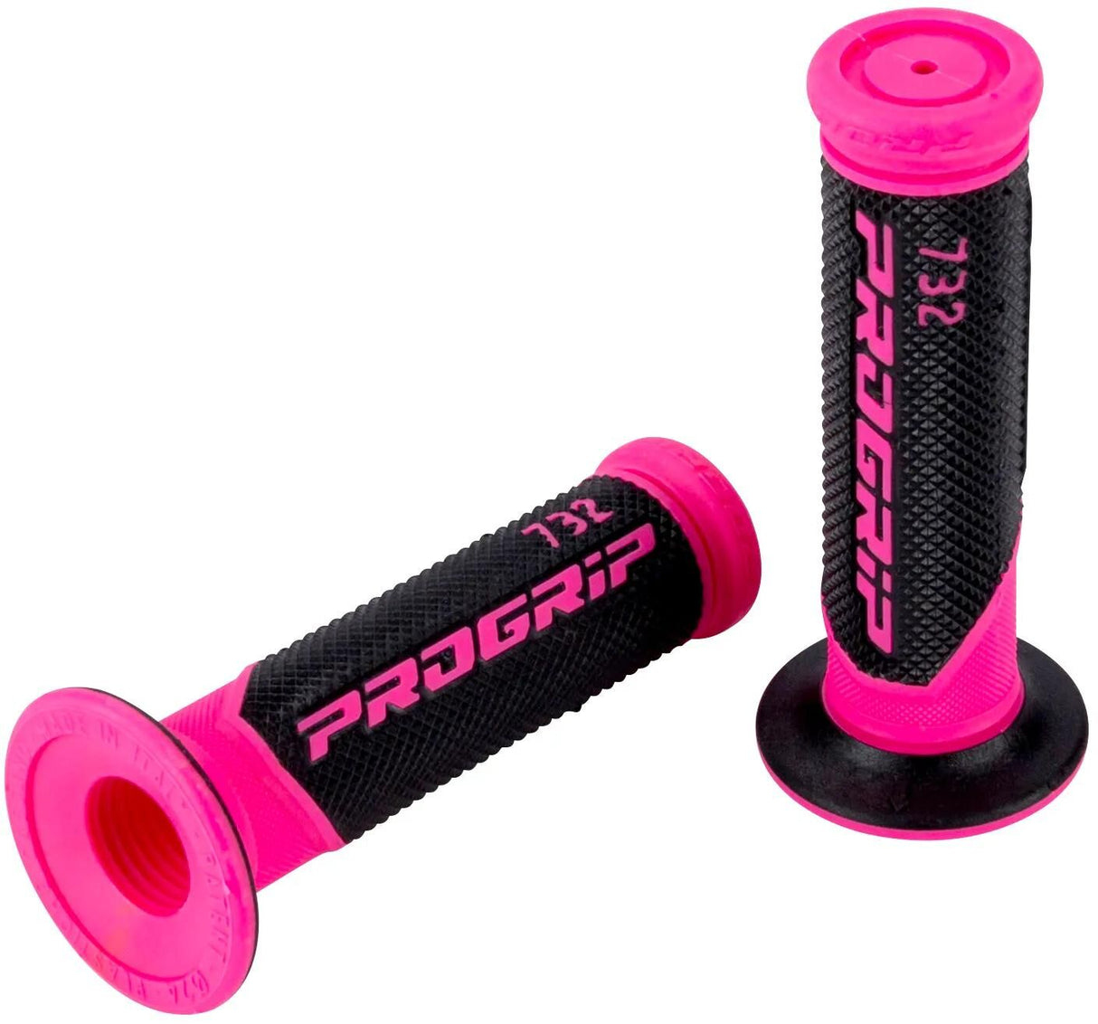 Poignée Progrip 732 mod. 18 grip caoutchouc 732 fux sw 125mm fermé fluo