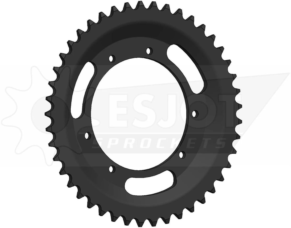 Esjot pignon arrière 1669 roue à chaîne 415 45z acier argent