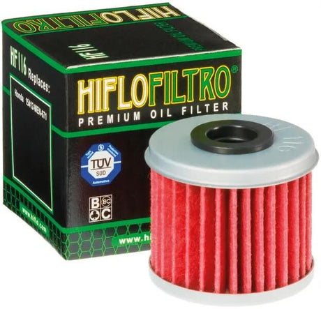Filtre à huile Hiflofiltro filtre à huile hf-116
