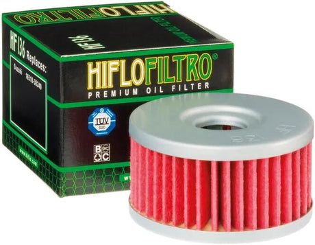 Filtre à huile Hiflofiltro filtre à huile hf-136